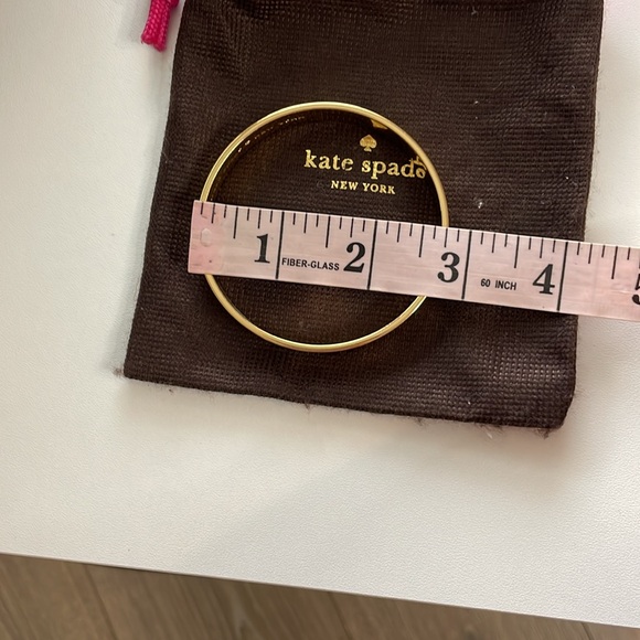 Kate Spade Gold and Black Bangle Bracelet - Picture 8 of 9